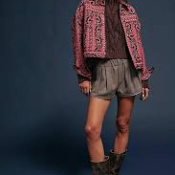Free People We The Free Opal Swing Jacquard Jacket NWT * - Picture 4 of 7
